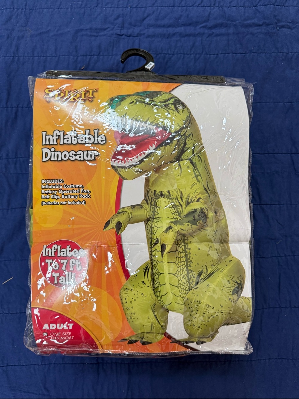 Spirit Inflatable Olive Green Trex Dinosaur Costume